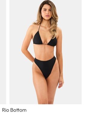 Rio Nyud Swim high waist bikini bottom